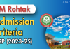 IIM Rohtak PGP Admission Criteria (2023-25)