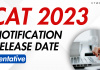CAT 2023 Notification Release Date
