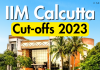 IIM Calcutta Cut off 2023