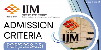 IIM Visakhapatnam PGP Admission Criteria 2023