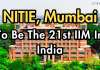 NITIE To IIM Mumbai