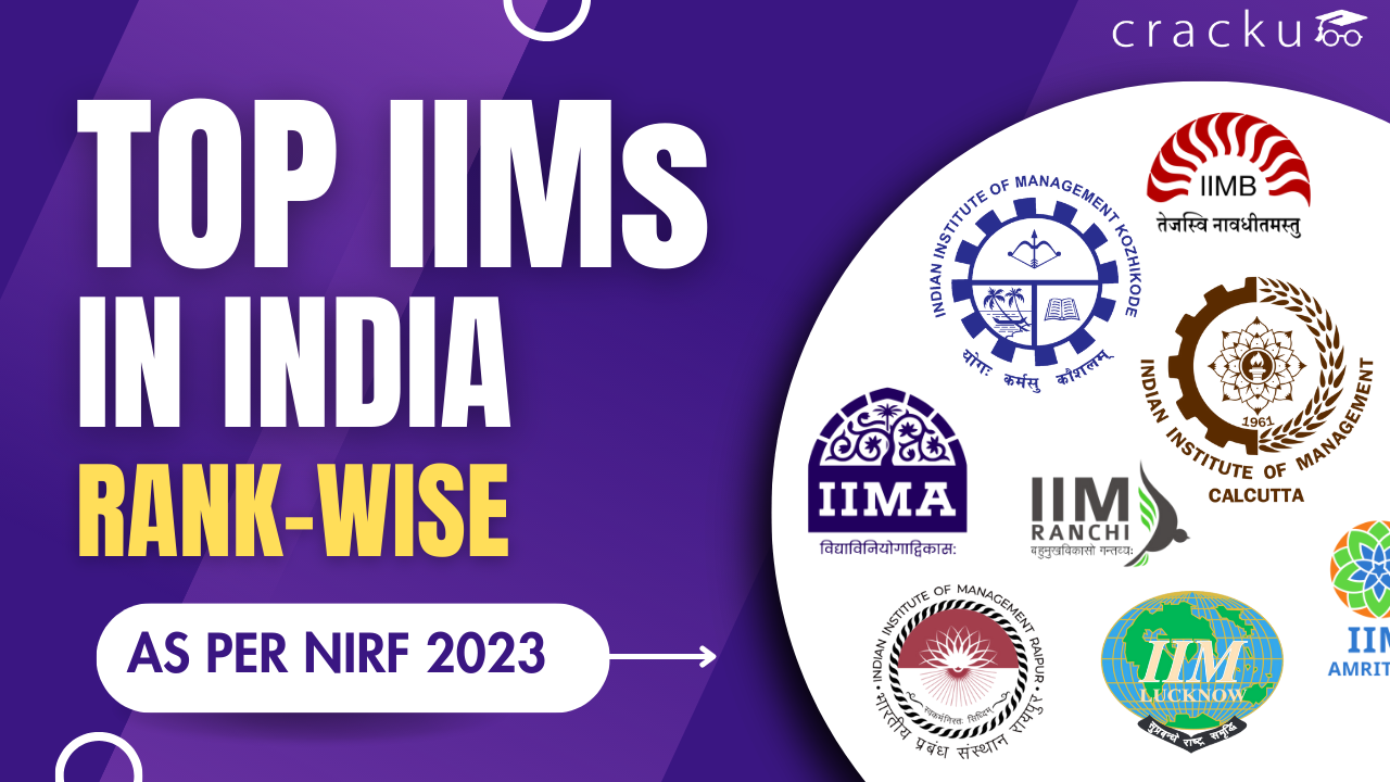 Top IIM Colleges In India Rank Wise (As per NIRF 2023) - Cracku