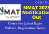 NMAT 2023 Notification Out