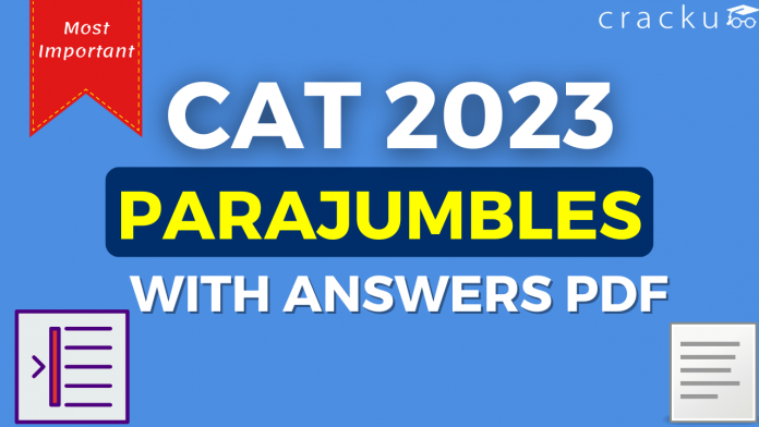 CAT 2023 PARAJUMBLES