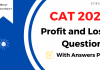 Profit and Loss Questions PDF