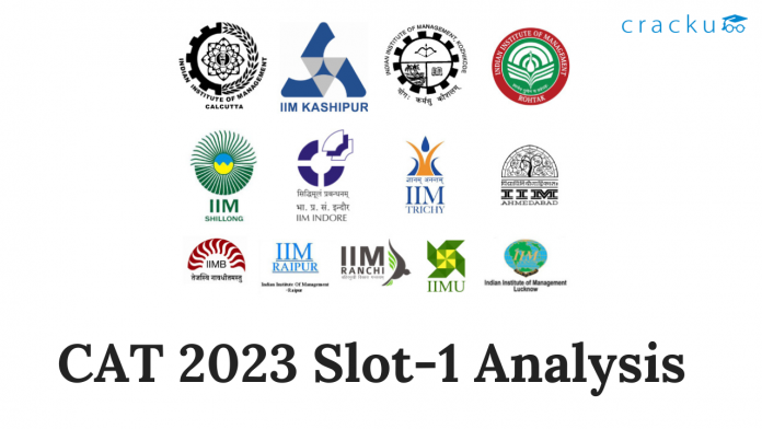 CAT 2023 Slot-1 Analysis