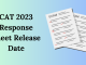 CAT 2023 Response Sheet Release Date