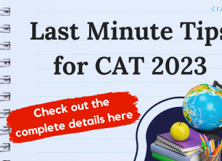 CAT 2023 Exam Tips