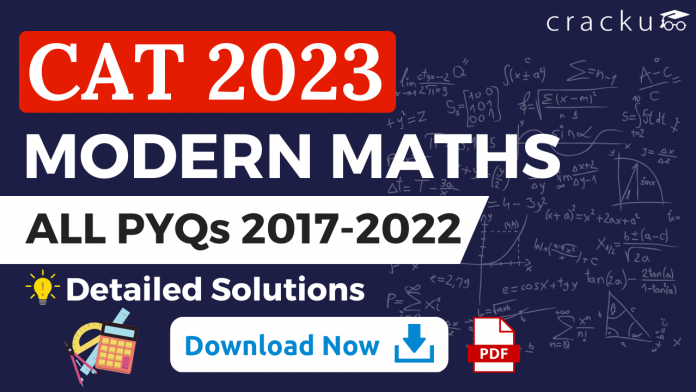 Modern Maths Topic-wise previous year questions PDF (2017-22)
