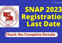 SNAP 2023 Registration Last Date Thumbanail