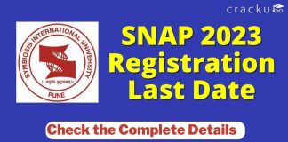 SNAP 2023 Registration Last Date Thumbanail