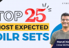 Top 25 DILR SETS for CAT 2023