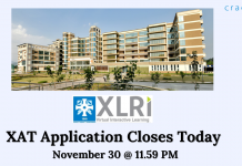 XLRI Application Closes Today