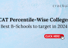 CAT Percentile-Wise Colleges
