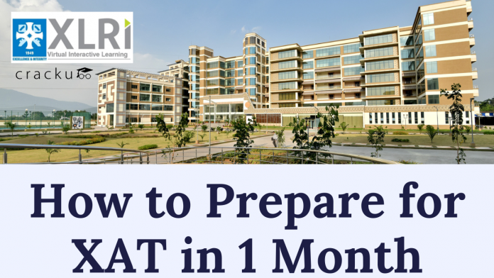 How to Prepare for XAT in 1 Month