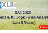 XAT 2023 Quant & DI Topic-wise Analysis