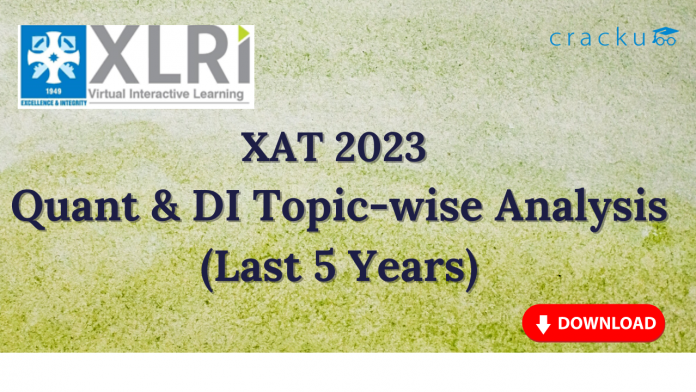XAT 2023 Quant & DI Topic-wise Analysis