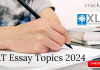 XAT Essay Topics 2024