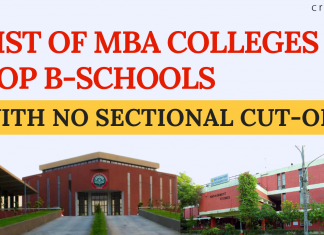 List Of MBA Colleges & Top B-schools With No Sectional CutOffs