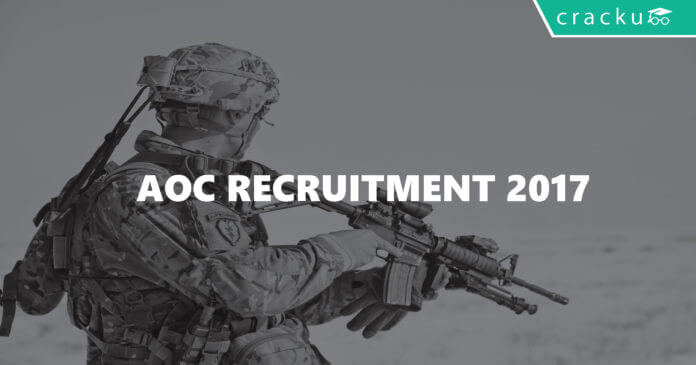 AOC recruitment 2017
