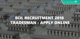 ECIL recruitment 2018 tradesman