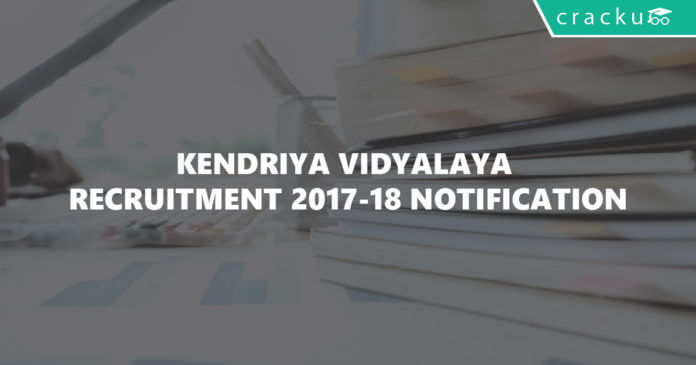 KVS Recruitment 2018
