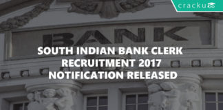 south Indian bank clerk recruitment 2017