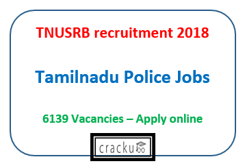 TNUSRB recruitment 2018 - Tamilnadu police - apply online