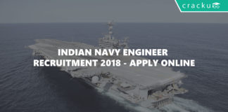 Indian Navy Engineer recruitment 2018