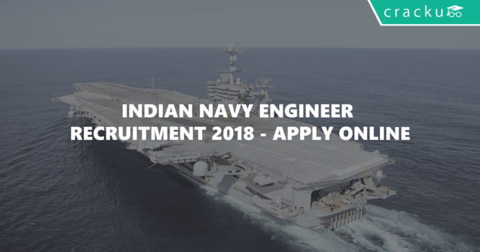 Indian Navy Engineer recruitment 2018