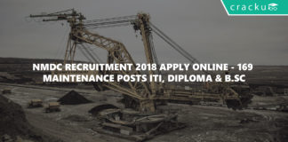 NMDC recruitment 2018 apply online - 169 Maintenance posts ITI, Diploma & B.Sc-01