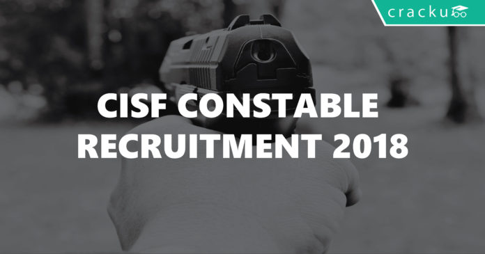 CISF Constable Recruitment 2018-01