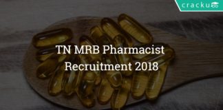TN MRB Pharmacist Recruitment 2018