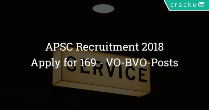 apsc-recruitment-2018-Application form-169-vo-bvo-posts
