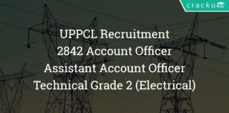 UPPCL Recruitment - 2842 Account Officer, Assistant Account Officer, Technical Grade 2 (Electrical):