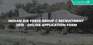 indian air force group c recruitment 2018 - online application form