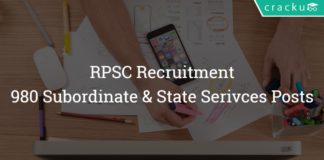 RPSC Recruitment 2018 Apply online