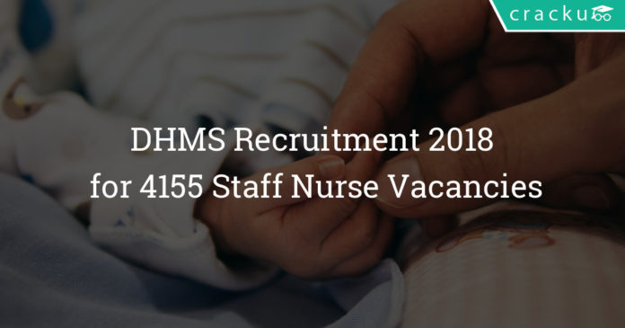 DHMA Recruitment 2018 - Apply online for 4155 Staff Nurse Vacancies