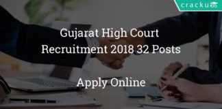 Gujarat High Court Recruitment 2018 - Apply Online for 32 Translator & District Judge Posts