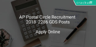 ap postal circle recruitment 2018 - Apply online for 2286 GDS Posts