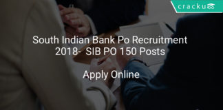 south indian bank po recruitment 2018 - Apply online SIB PO 150 posts (edited)