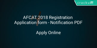 AFCAT 2018 Registration Apply online - Application form - Notification PDF