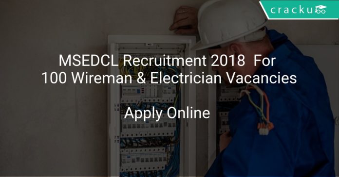 MSEDCL Recruitment 2018 Apply Online For 100 Wireman & Electrician Vacancies