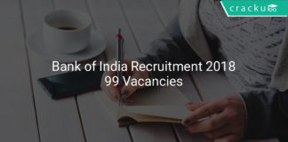 Bank of India Recruitment 2018