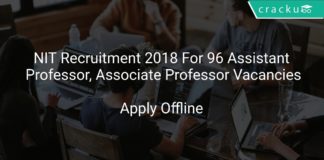 NIT HAMIRPUR Faculty Recruitment 2018 Apply Online For 96 Apprentice Vacancies