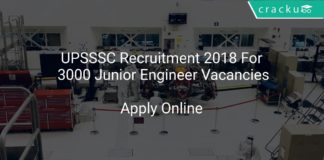 UPSSSC Recruitment 2018 Apply Online For 3000 Junior Engineer Vacancies