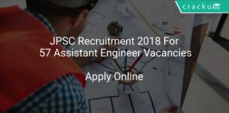 JPSC Recruitment 2018 Apply Online For 57 Assistant Engineer Vacancies