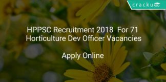 HPPSC Recruitment 2018 Apply Online For 71 Horticulture Development Officer Vacancies
