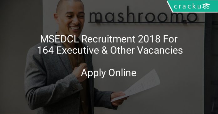 MSEDCL Recruitment 2018 Apply Online For 164 Executive & Other Vacancies
