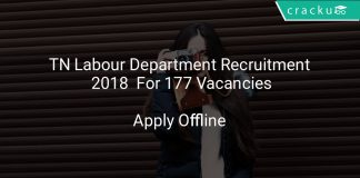 TN Labour Department Recruitment 2018 Apply Offline For 177 Vacancies